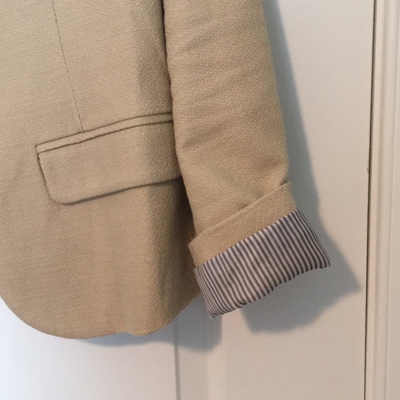Merona Beige Textured Blazer - Picture 2 of 5
